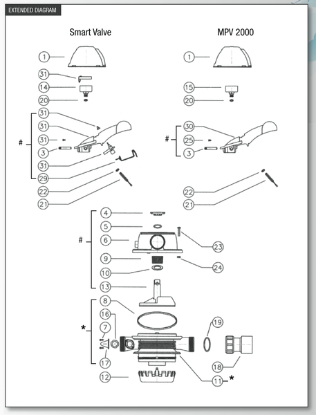 Poolrite Smart Valve and V2000