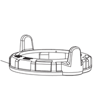 Emaux Pump Lid Nut SPV150 / SPH Series  SPH075, SPH100, SPH150, SPH200, SPH300