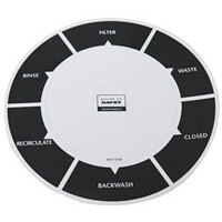 Davey Crystal Clear Multiport Valve Decal - 40mm Valve