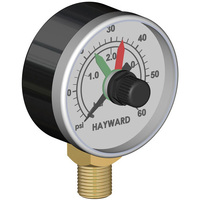 Hayward Star-Clear Plus / SwimClear Pressure Gauge - LM Dial Up