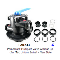 Paramount P450 Multiport Valve New Style without Lip