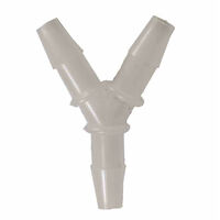 Chemigem Y Connector - PVDF 1/4"