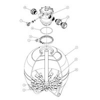 Onga P33 Collector Hub Assembly