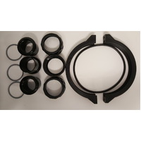 Hurlcon Sand Filter Valve Barrel Union / Clamp Set for 50mm Valves