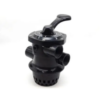 Emaux Valve - V, P Series Filters - Valve Only - 40mm 6 way Top Mount 