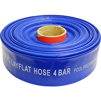 Backwashing Hose: 4 Bar 25 metres 2" PVC Layflat