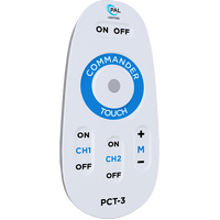 Pal Lighting Handheld Remote Controller - PCT-3 with Wall Holder - Pal Touch PCT-3 Transmitter