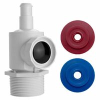 Aquaquip Jet-Vac Universal Wall Fitting - Complete