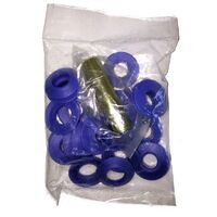 Daisy Eyelet Kit - includes 10 eyelets and tool