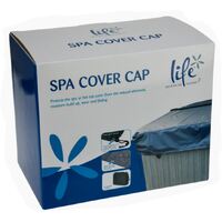 Round Spa Cover Cap by Life Spa & Hot Tub Essentials