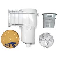 Poolrite Skimmer Box - S2500 Concrete - Round Beige without Port